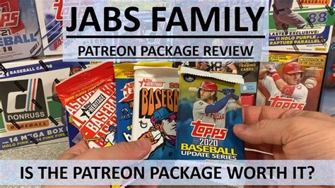 Each box contains 1 auto The boxes are 36. . Jabs family patreon